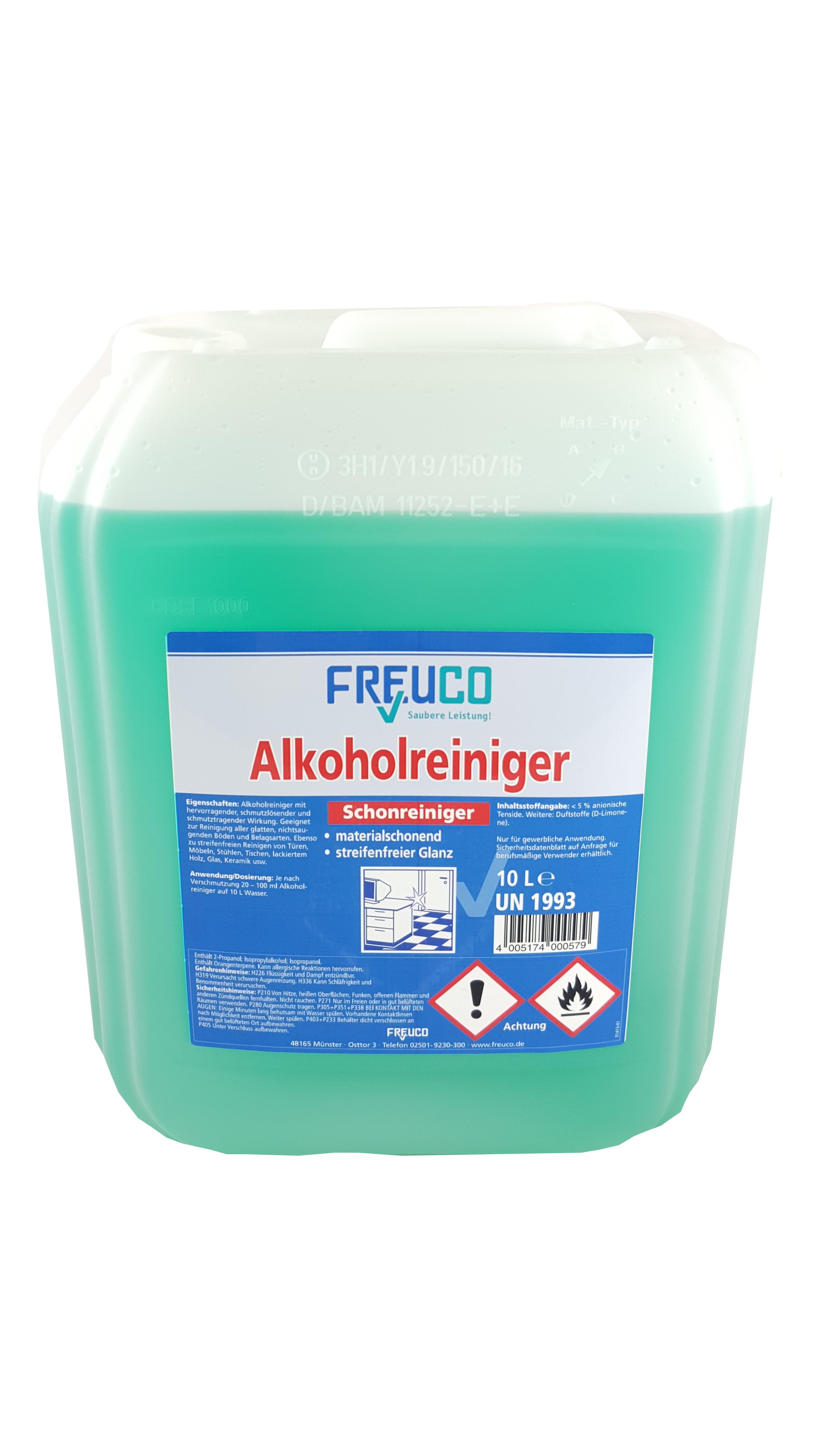 Freuco Alkoholreiniger 10 L Kanister