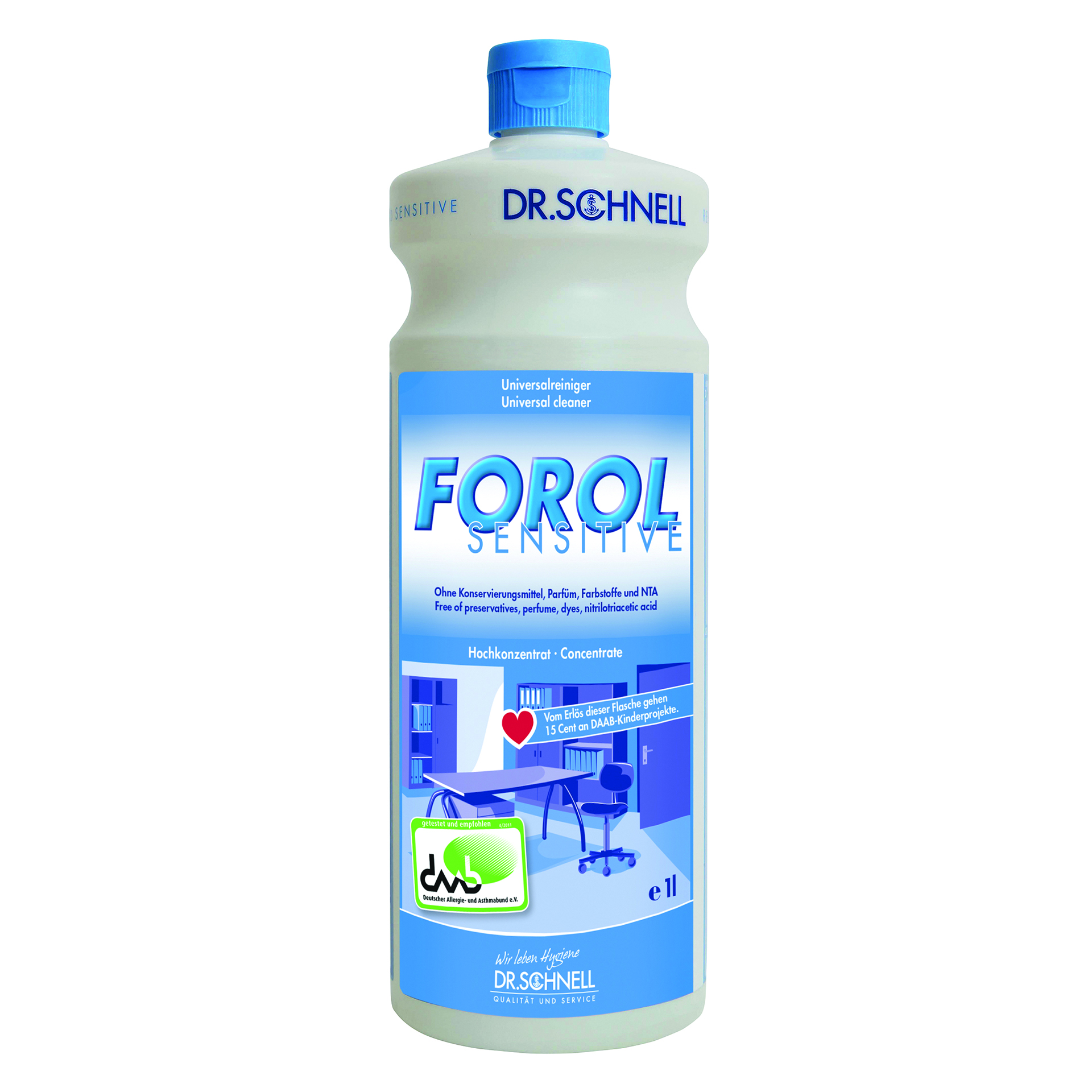 Dr. Schnell FOROL Sensitive 1 L Universalreiniger