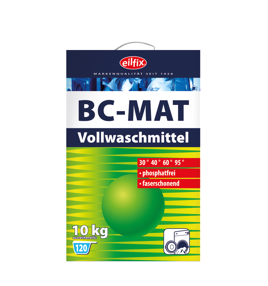 Eilfix BC-MAT Waschpulver phosphatf. 10 kg Krt.