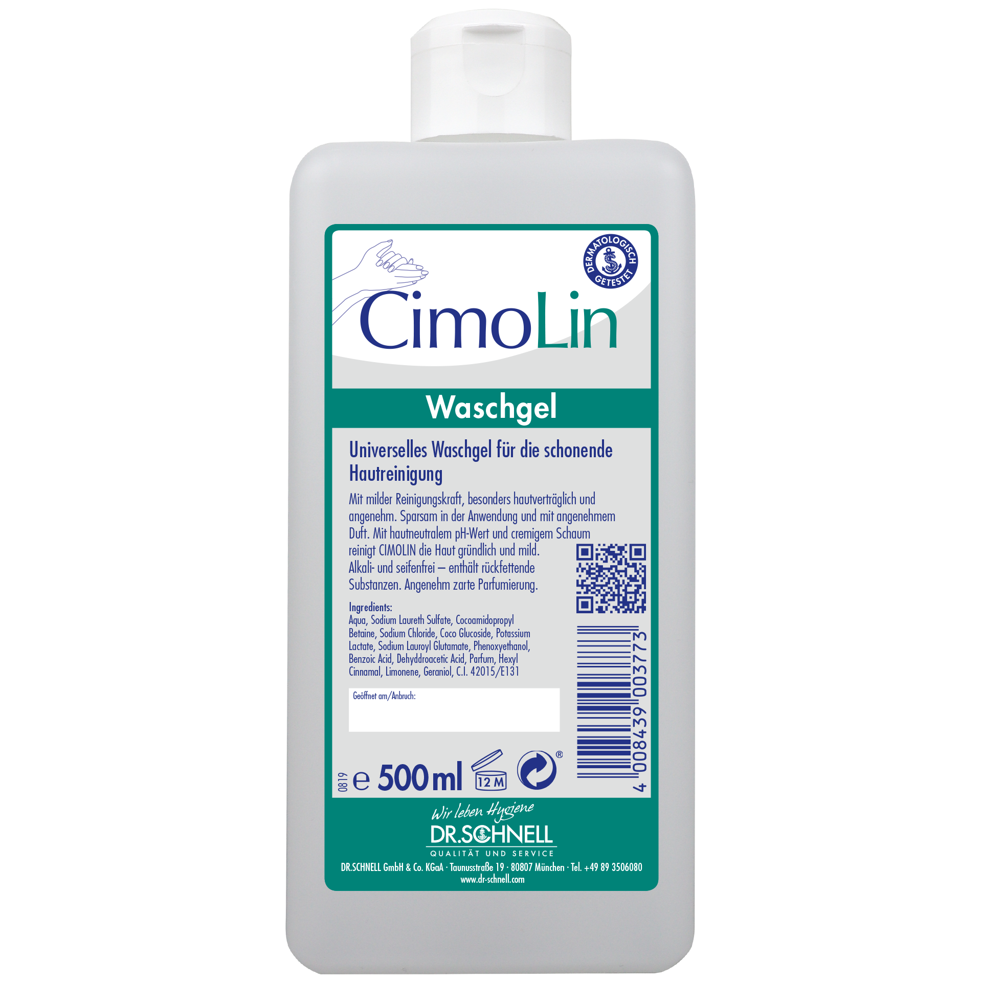 Dr. Schnell CIMOLIN Waschgel 500 ml