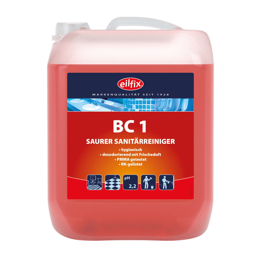 Eilfix BC 1, saurer Sanitärreiniger 5 l, Kanister