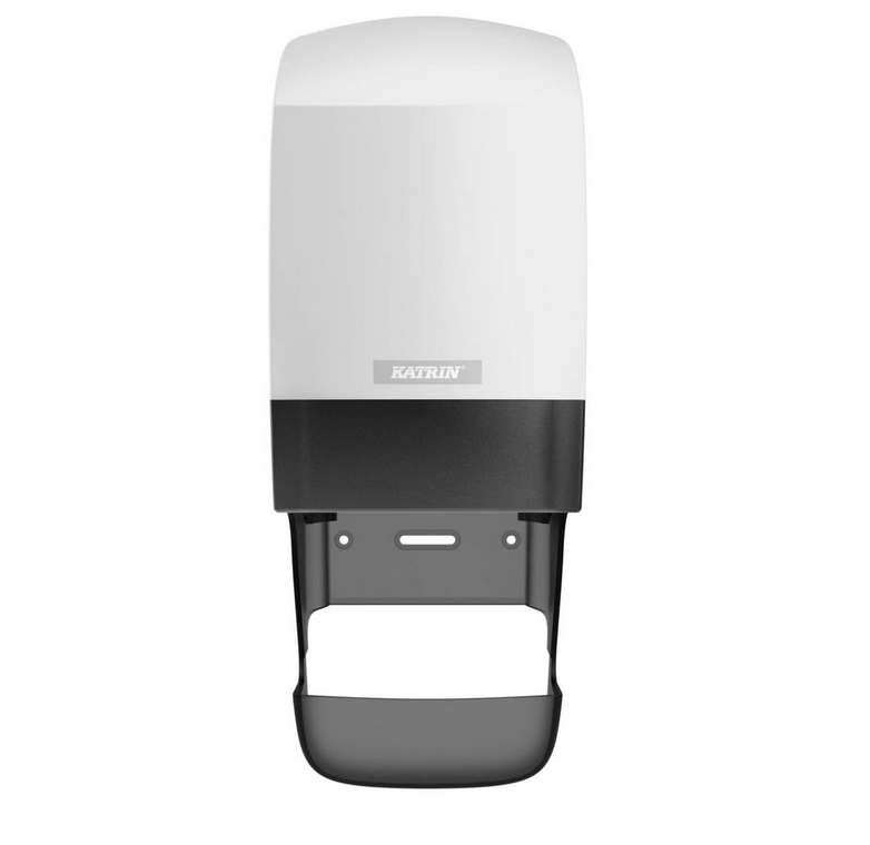 Katrin System Toilettenpapierspender mit Hülsenfänger, weiß