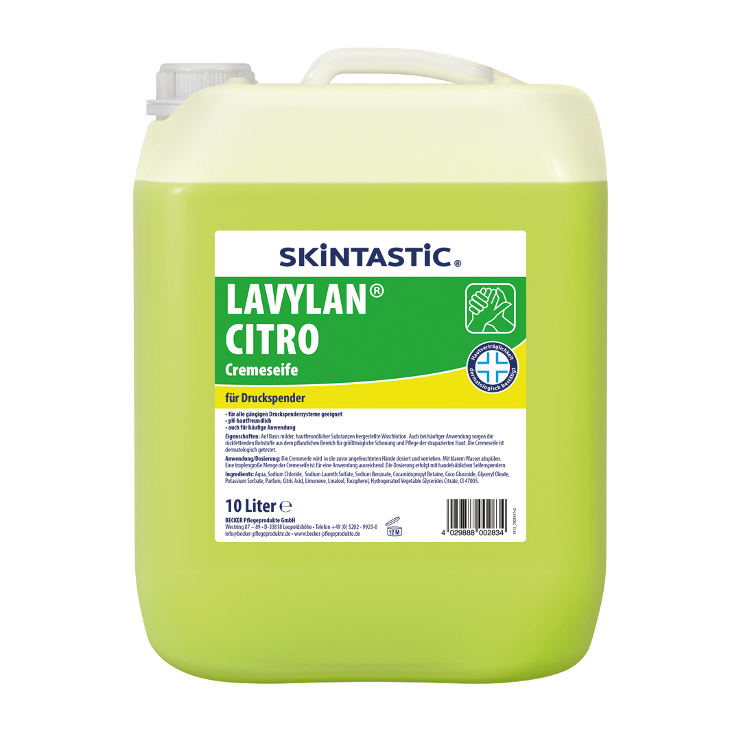 Skintastic Citro Cremeseife 10 L