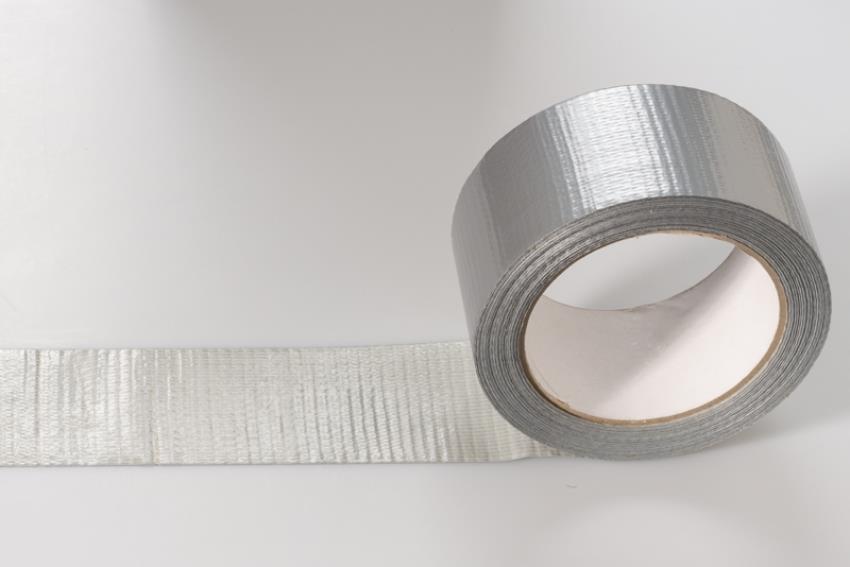 Gewebeband, Panzerband, faserverstärkt, Silber, ca 50 mm x 50 m