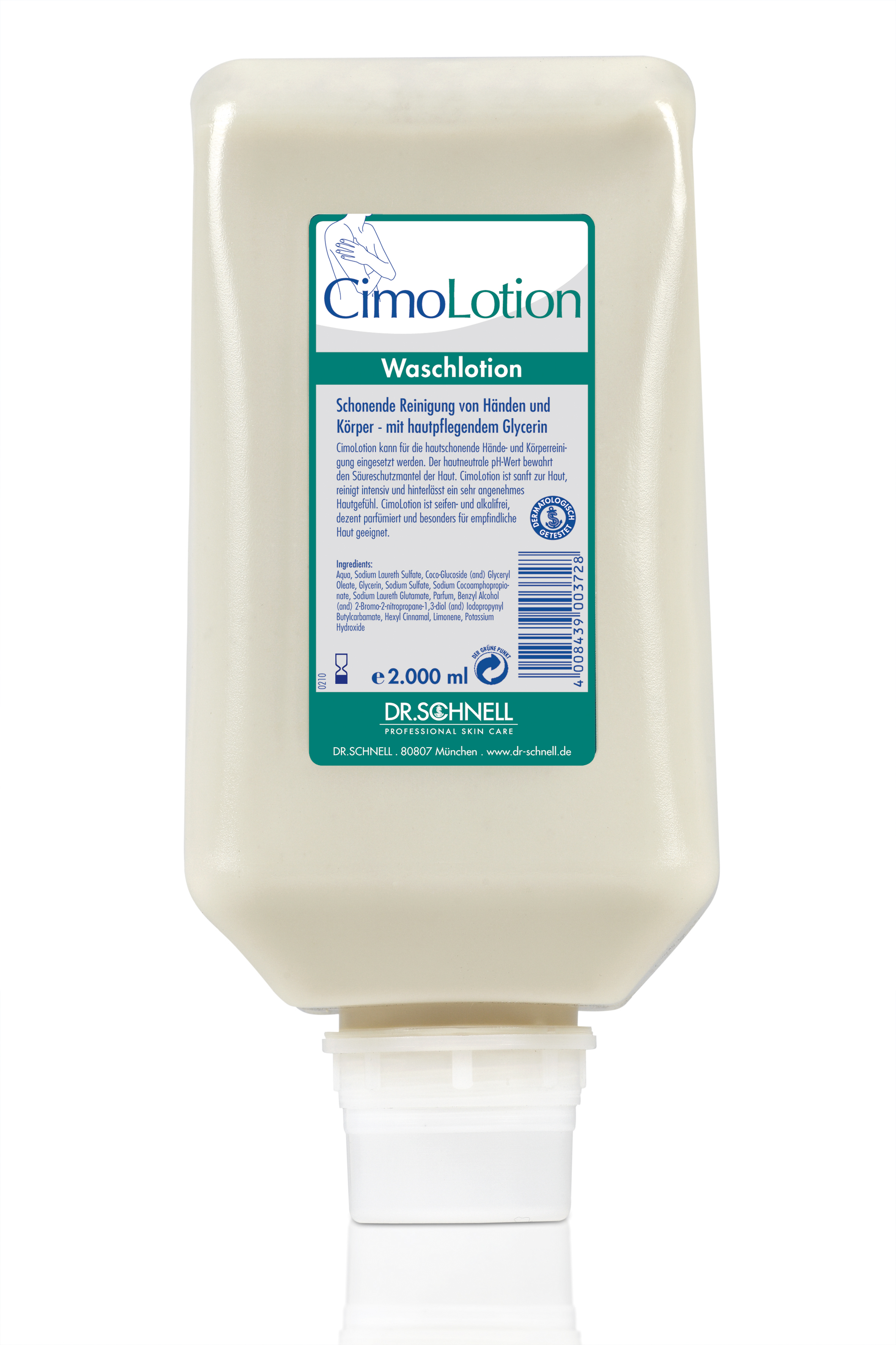 Dr. Schnell CIMOLOTION, Waschlotion 6 x 2 l, Industrieflasche