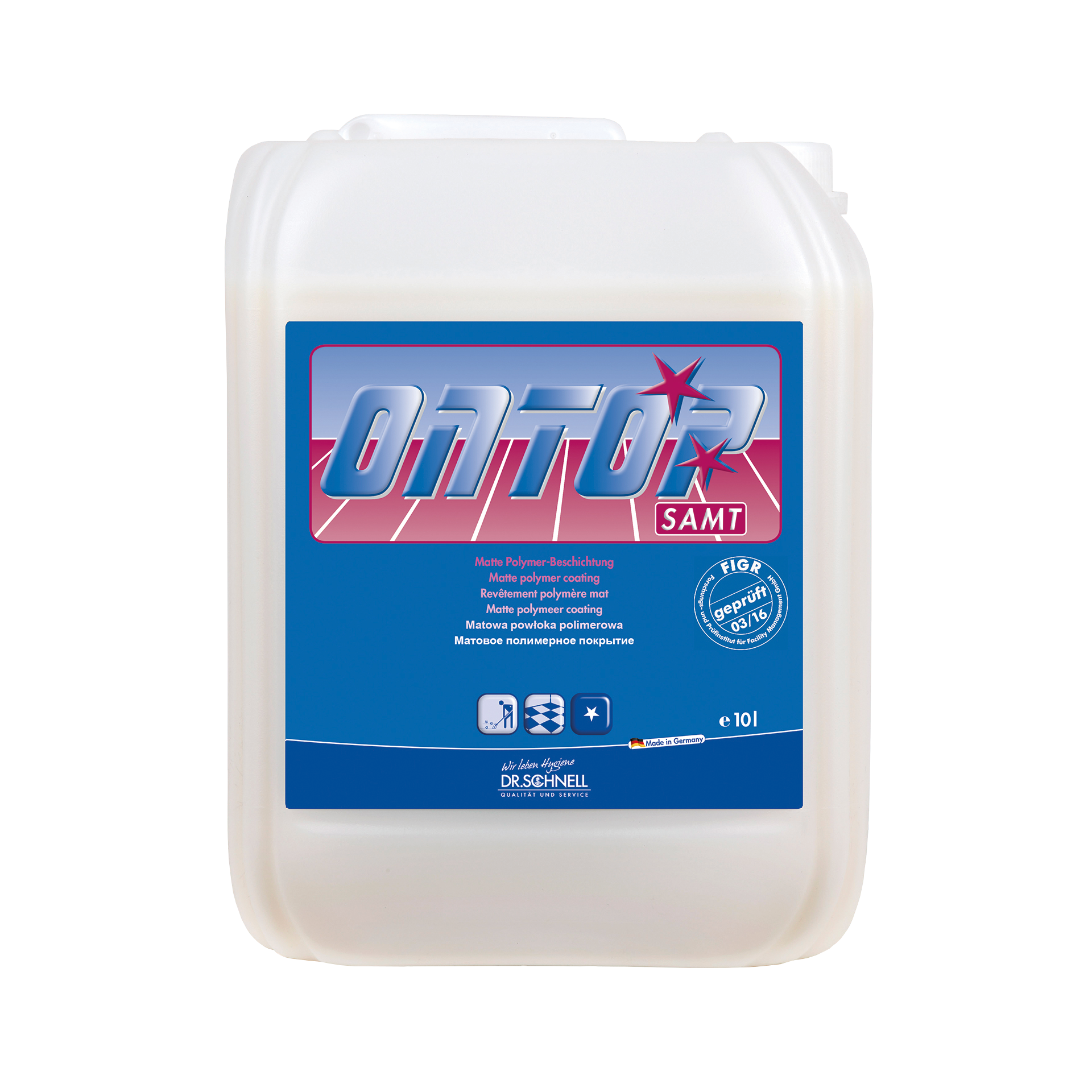 Dr. Schnell ONTOP SAMT, matte Bodenbeschichtung 10 L, Kanister