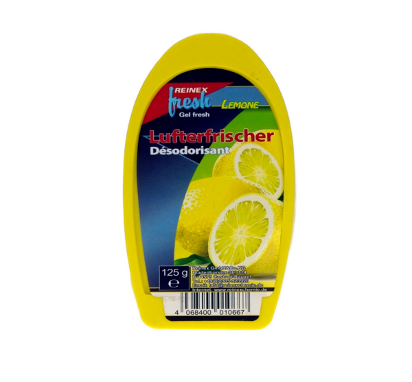 Reinex Gel fresh Lufterfrischer 125 g  Lemone