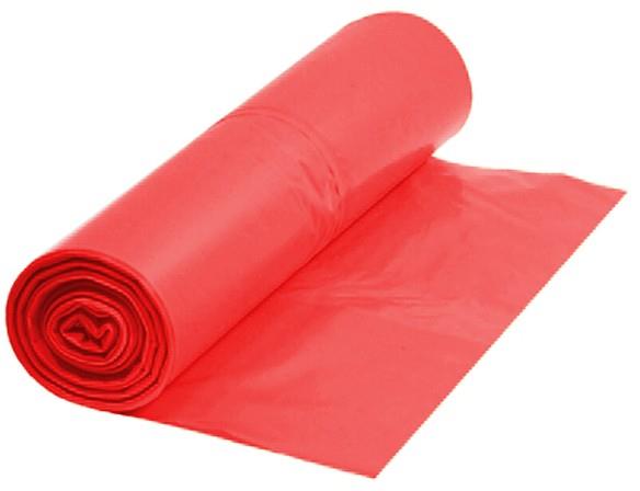 Müllsäcke 700 x 1100 mm, rot, Standard