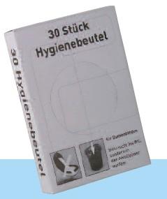 Hygienebeutel, Kunststoff