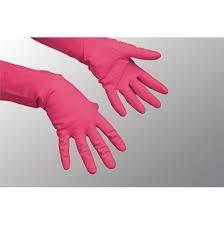 Vileda Professional Handschuh Multipurpose -Der Feine, Gr.M, rot (rose)