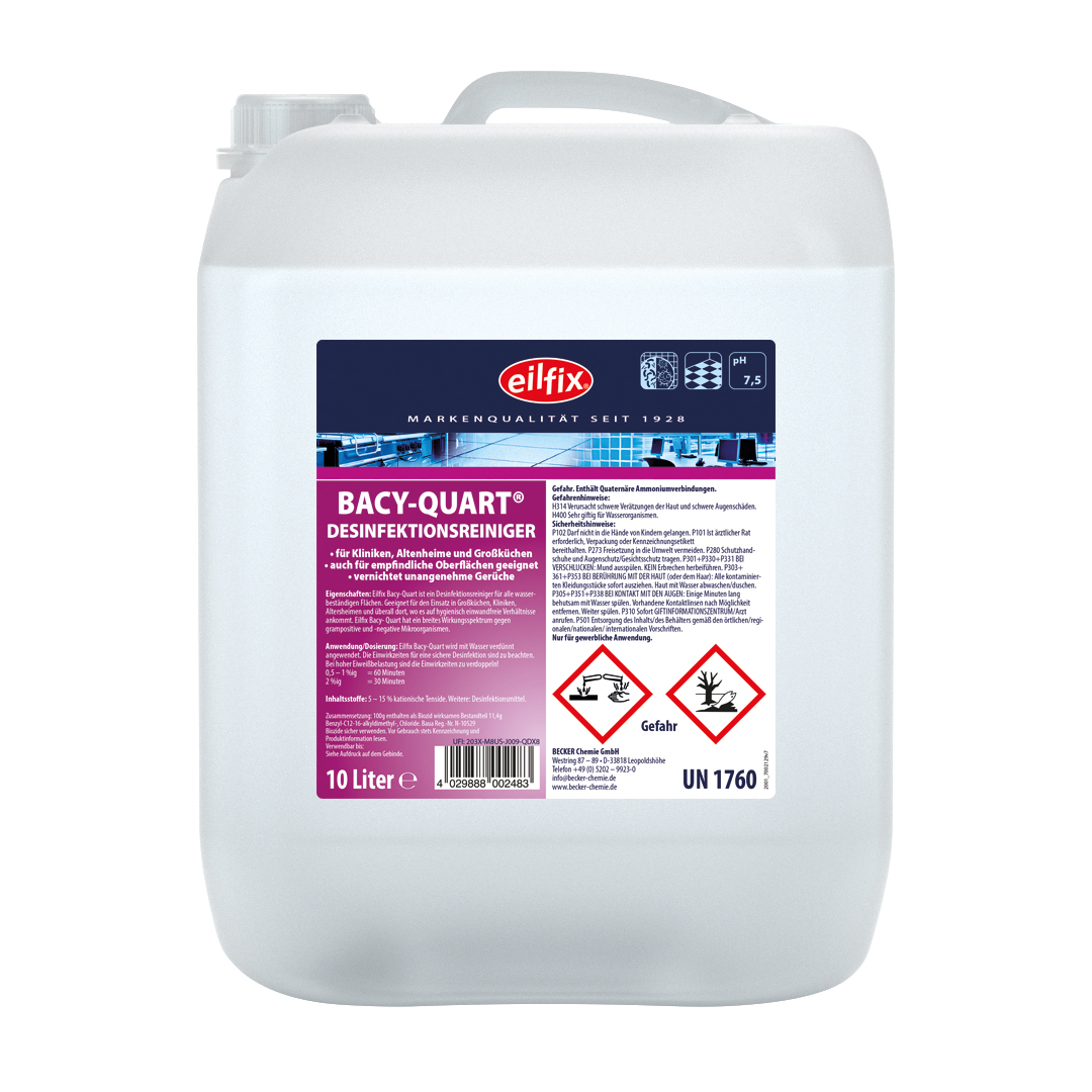 Eilfix Bacy-Quart Desinfektionsreiniger 10 L