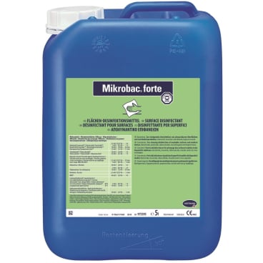 Hartmann Mikrobac forte, Flächen-Desinfektionsreiniger, 5 L Kanister