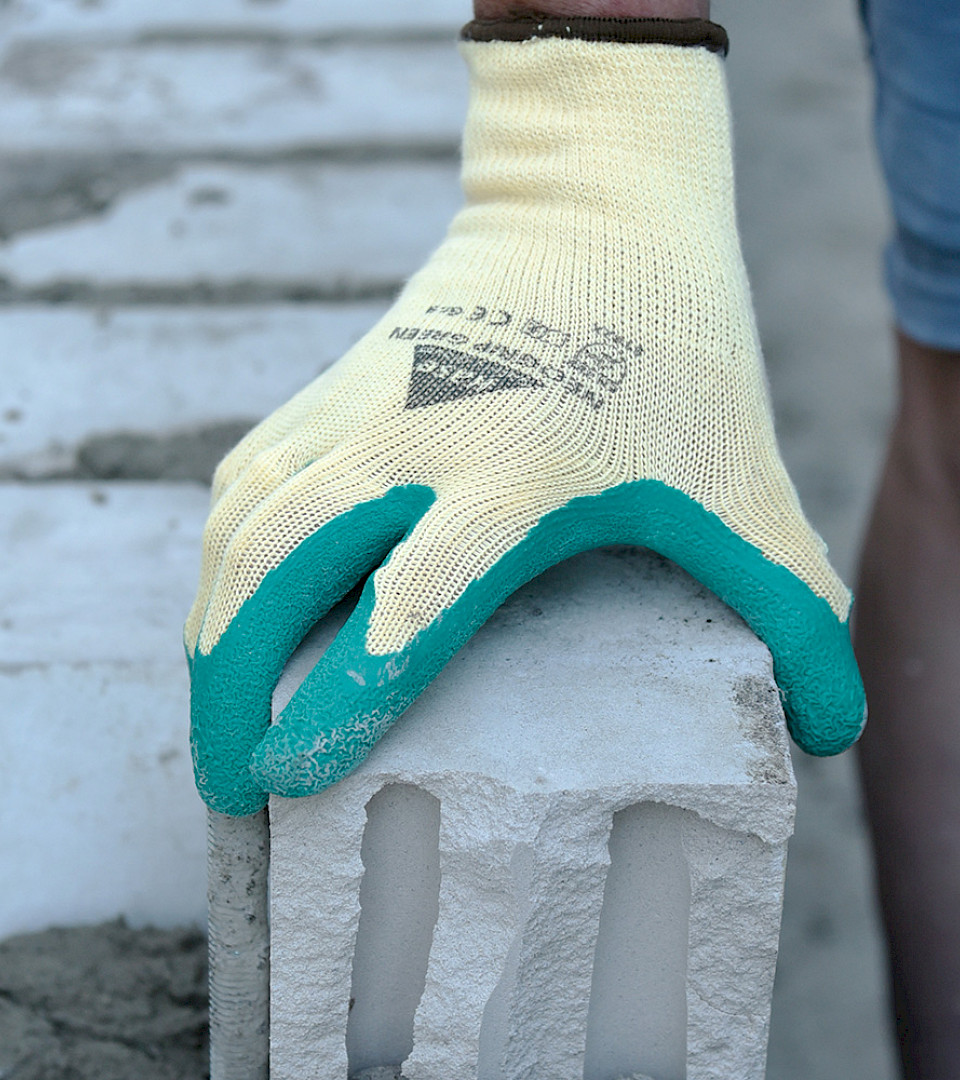 Hase Montagehandschuhe "Neogrip Green", Größe 9