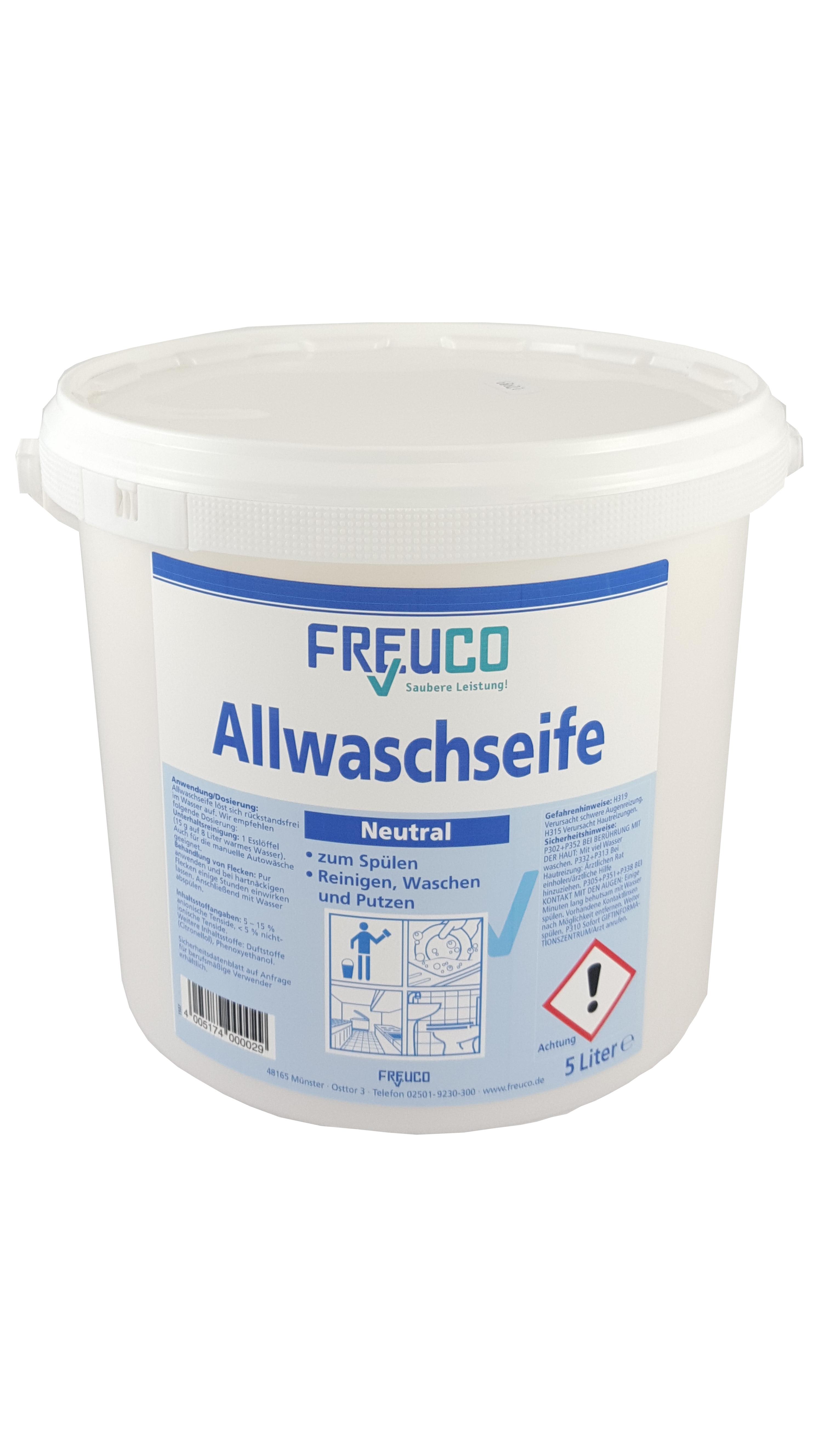 Freuco Allwaschseife, neutral, pastös 5L