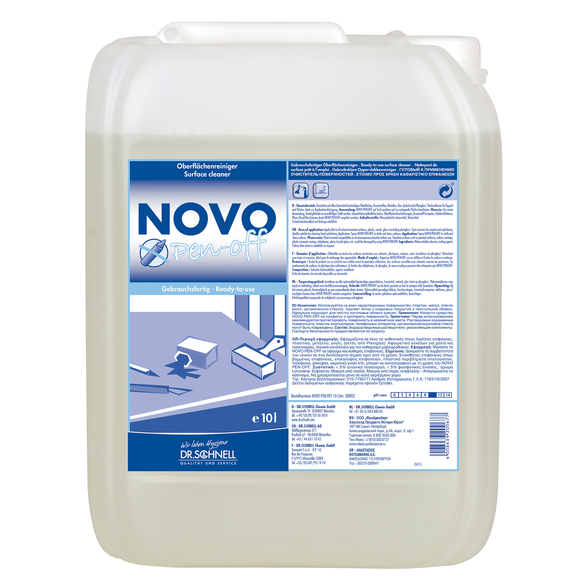 Dr. Schnell NOVO Pen-off 10 L Universalreiniger