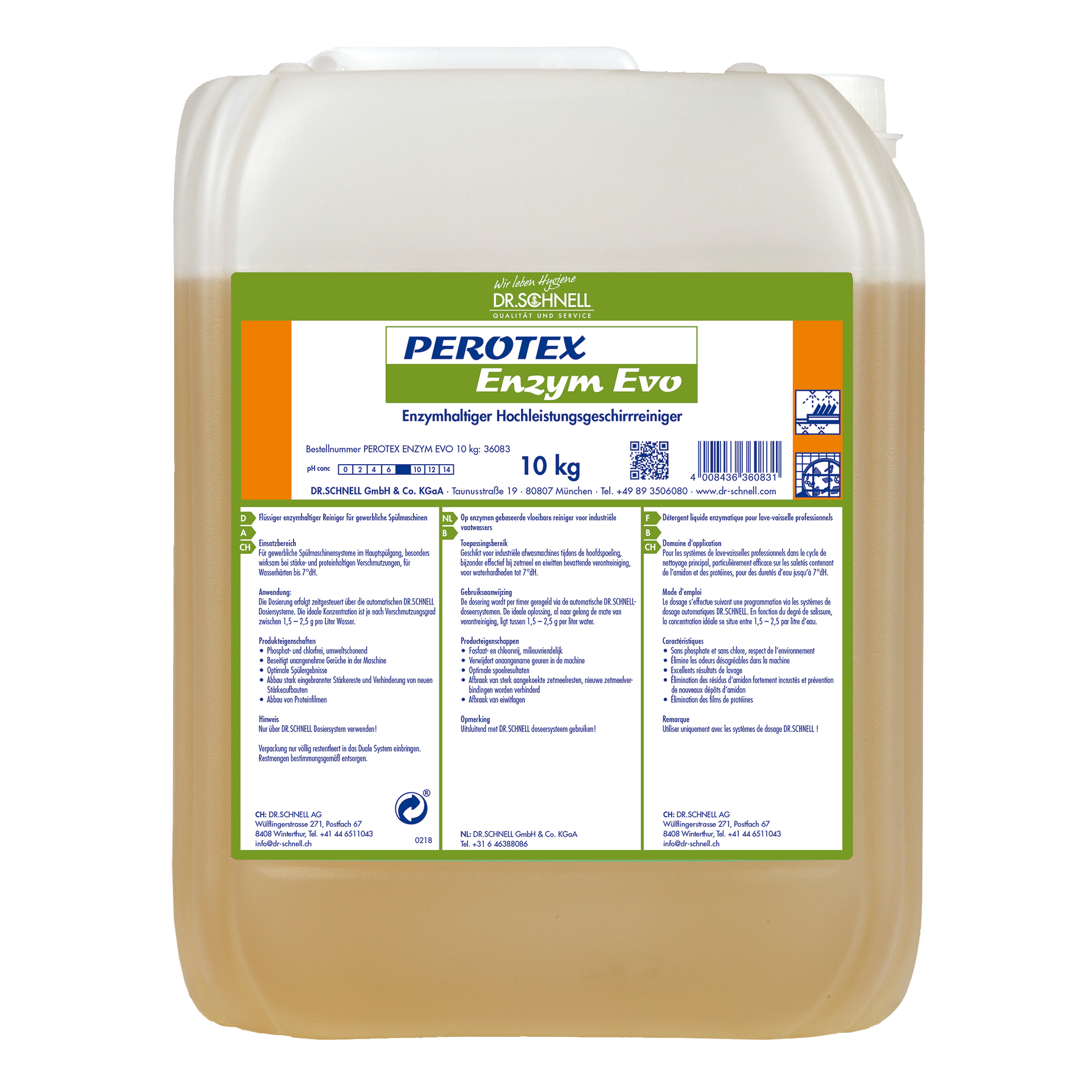 Dr. Schnell Perotex Enzym Evo 10 kg Spülmaschinenreiniger