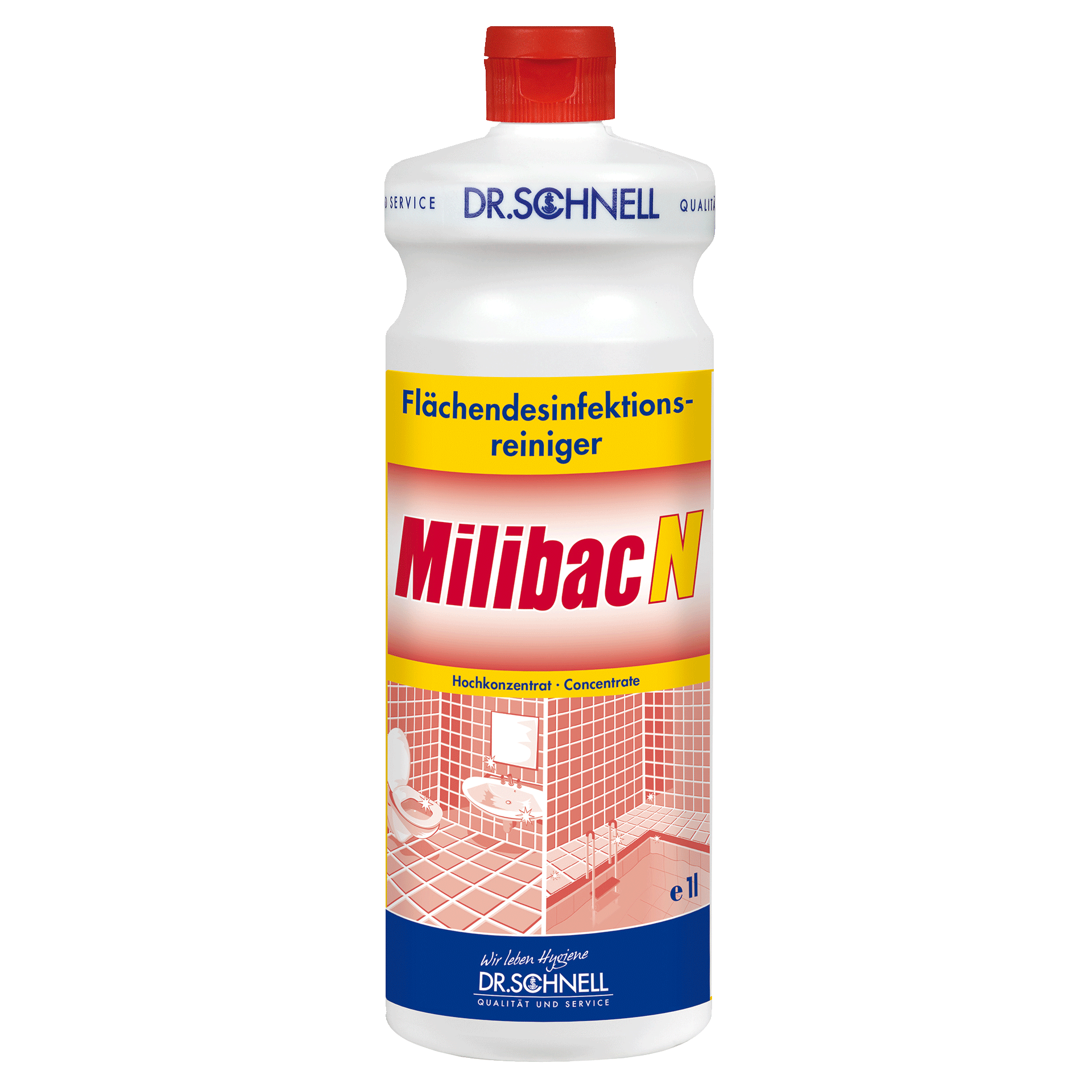 Dr. Schnell MILIBAC N, Flächendesinfektionsreiniger 1 L