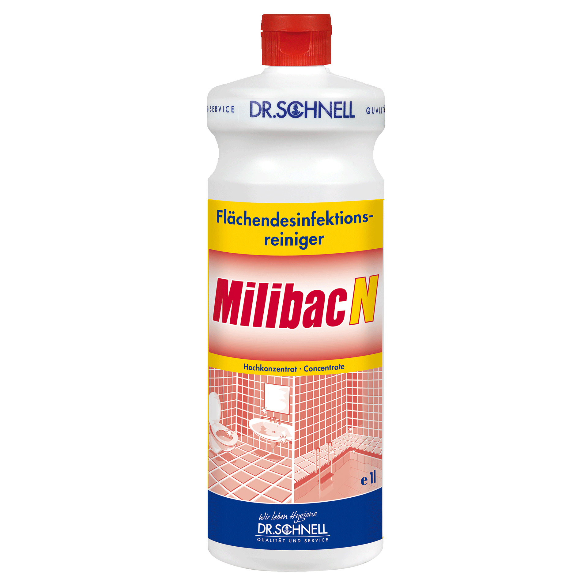 Dr. Schnell MILIBAC N Flächendesinfektionsreiniger 1 L