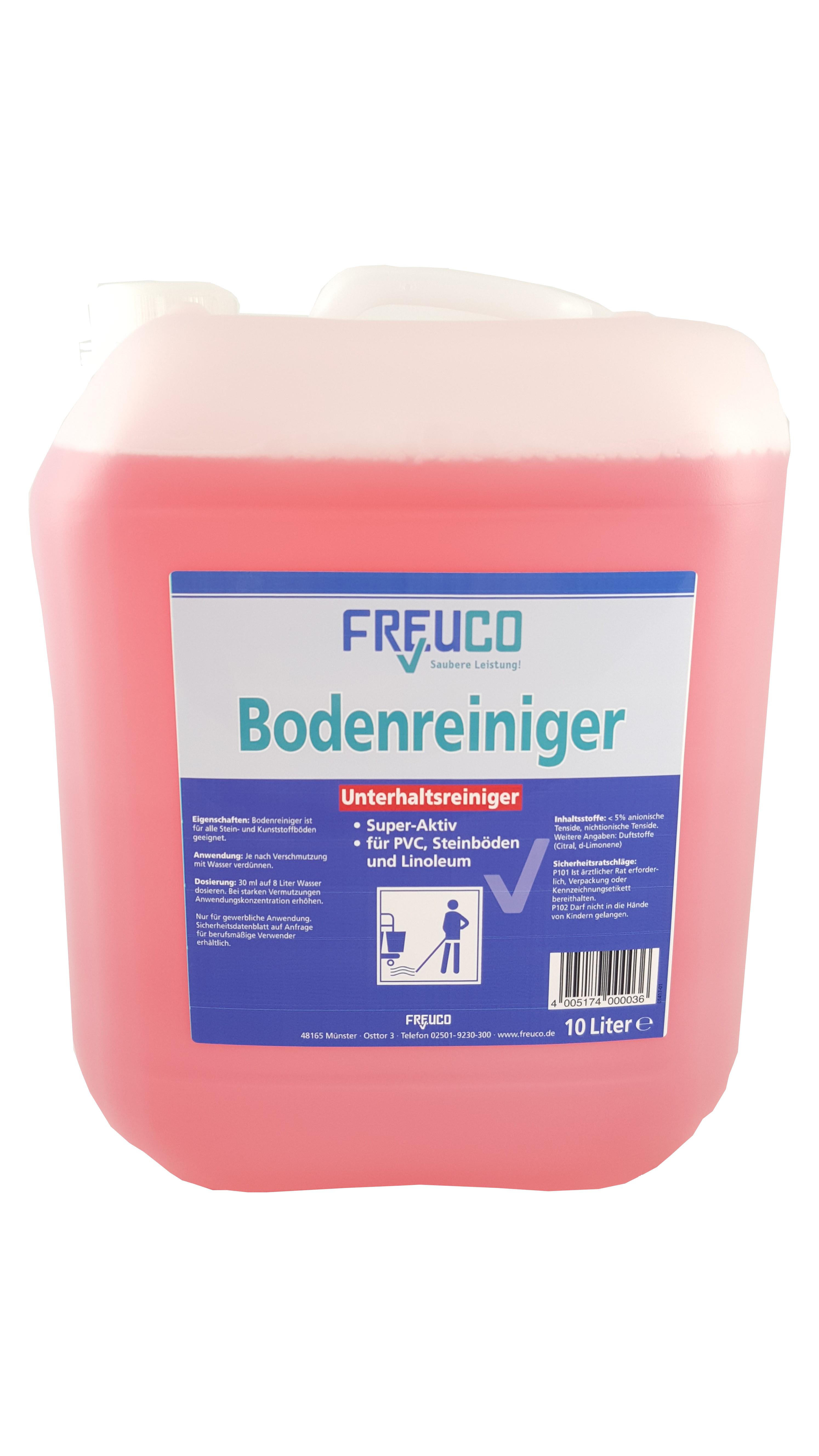 Freuco Bodenreiniger, zur täglichen Unterhaltsreinigung, 10L