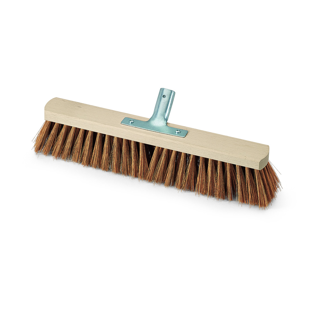 Saalbesen Poly-Kokos mit Metallstielhalter 80 cm